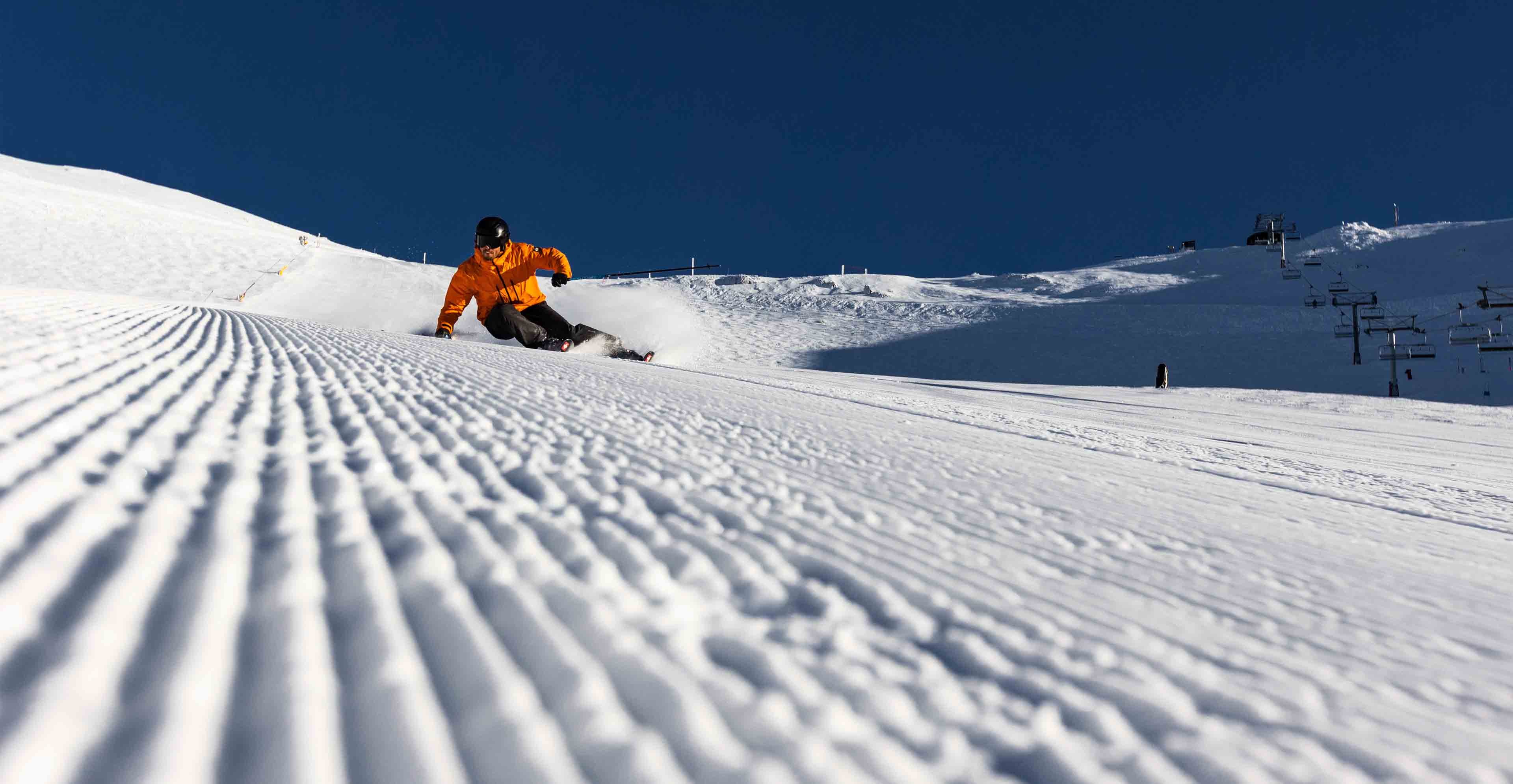 First tracks 